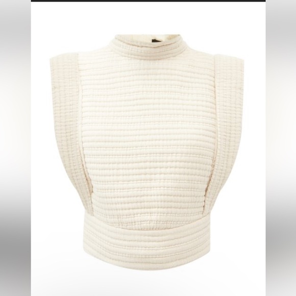 NWT Isabel Marant Carola Top (Size 34) in Black - Picture 3 of 16